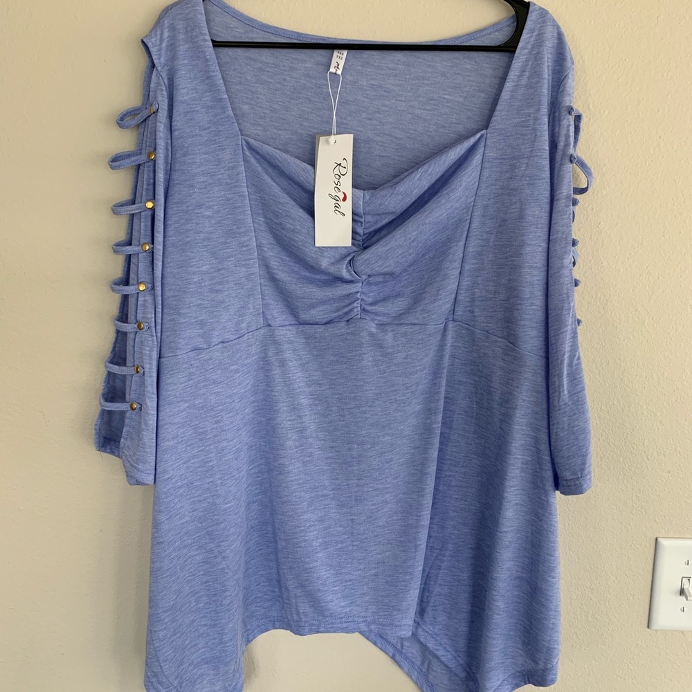 Sweet and sassy blouse!!
